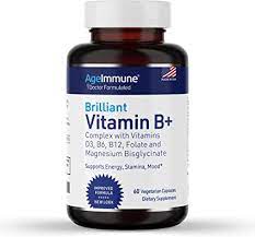 30,000+ healthy products · secure payment process Amazon Com Vitamin B Supplements Complex With Vitamins B6 20mg D3 1000iu Magnesium 260mg Methylated B12 1000mcg And Folate Folic Acid 600mcg Dfe Doctor Formulated Magnesium Stearate Free Supplement Health Personal Care