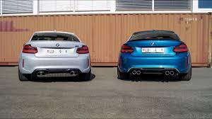 The bmw m2 competition prioritizes driver engagement and performance, which is awesome for track duty but not so much for everyday life. Bmw M2 Competition Vs Bmw M2 Soundcheck Youtube