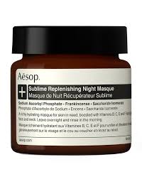 Masque synonyms, masque pronunciation, masque translation, english dictionary definition of masque. Aesop Sublime Replenishing Night Masque Cult Beauty