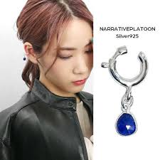 ジョージジェンセン イヤリング フラワー 揺れる シルバー 925