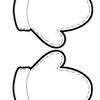 I have a good collection of best printable picture of mitten for your kid. 1