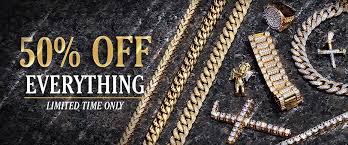 Globally unique fully iced out jewelry. Hip Hop Jewelry Men S 14k Gold Iced Out Chains Gold Urban Goldurban Com