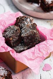 These Delicious Brownie Bites Draw On The Classic Flavours Of Black Forest Gateau With Sweet Kirsch Cherries And Rich Chocola Baking Sweet Food Tesco Real Food