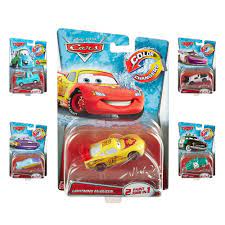 Disney cars color change mcqueen: Mattel Disney Pixar Cars Color Changing Vehicles