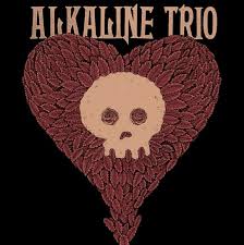 Black And White And Red All Over Alkaline Trio Girls Alkaline Trio Tee Soft Black Tee Womens L Tops Tees Short Sleeve Alkaline Trio Alkaline Trio Tattoo Cool Bands