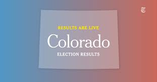 Colorado Election Results The New York Times
