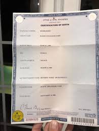 Even though the united states has a standardized birth certificate application, there is no is no national birth registry like there is in other countries, such as the united kingdom. Birth Certificate Danielle Cohn Know Your Meme