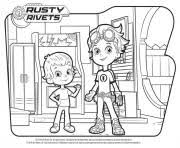 When one thing must be performed, and there's a lot at stake, rusty and his finest pals ruby and botasaurus attempt to discover one thing to unravel the issue. Rusty Rivets Coloring Pages To Print Rusty Rivets Printable