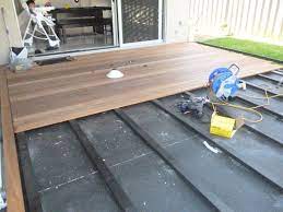 Patio flooring is no exception. Bluemetal S Low Deck Over Concrete Finished But Not Finished Deck Over Concrete Deck Over Concrete Deck