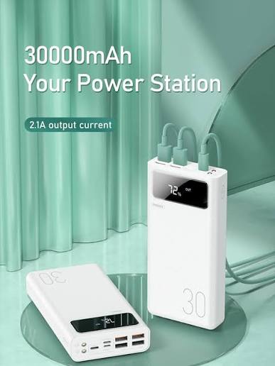 REMAX RPP-112 HIGH CAPACITY POWER BANK 4USB OUTPUTS & 3USB INPUTS 30000MAH | Daraz.com.bd