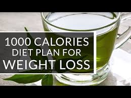 The 1000 Calorie Diet Plan For Weight Loss