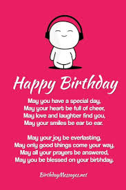 You think this will be patched any time soon. Birthday Poems Heartfelt Humorous Happy Birthday Poems