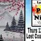 Snowy Mountain Paint Night at Lost Coast Brewery event in Eureka, CA