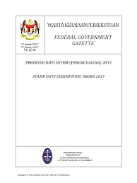 Rumah rm300,000 tak payah bayar setem duti? Pua 40 2017