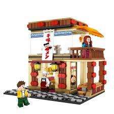 The best way to use ramen noodles is to buy the type in a block and avoid using most of the seasoning, since most of the salt is in that seasoning pack. Sembo 601024 Ramen Shop Your World Of Building Blocks