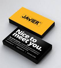 Set colorful vertical business cards. Javier Design Marketing Services Graphic Design Business Card Business Card Design Creative Business Card Inspiration