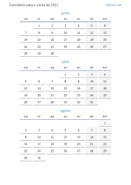 ¿querés enterarte cuándo es el próximo feriado? Calendario Para O Verao 2021 Com Feriados Para Portugal Imprimir E Baixar Calendario