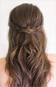 Loosely Curl The Bottom Concentrate The Pulled Back Hair To Create Cascade Effect Medium Length Hair Styles Wedding Hair Down Hair Lengths