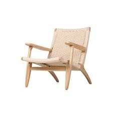 Azemmour Woven Armchair Wood Lounge Chair Armchair Modern Furniture Living Room