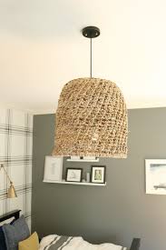 Diy Basket Light Pendant Darling Darleen A Lifestyle Design Blog Basket Lighting Diy Hanging Light Diy Pendant Light