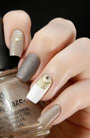 See more ideas about nails, gray nails, nail designs. Grey And White Nail Art Nail And Manicure Trends