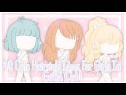 Hairstyles and outfits ideas for girls ~ pt. 40 Cute Hairstyle Ideas For Girls Gacha Club Youtube Club Hairstyles Club Outfits Club Outfit Ideas