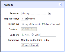 Can I Create A Google Calendar Event That Repeats At Every 1st 3rd And 5th Friday In The Month Google Calendar Event Calendar Calendar