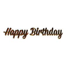 3d Happy Birthday Gold Teks Png Image Text Effect Psd For Free Download Pngtree Happy Wedding Happy Birthday Happy Birthday Font