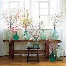A simple arrangement of fresh flowers bedside entice the senses and add some spring freshness to your room. In Between Seasons Non Theme Decorating Evolving To Spring The Inspired Room