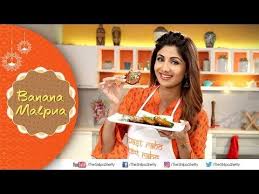 Banana Malpua Shilpa Shetty Kundra Diwali Special The Art Of Loving Food Youtube Art Of Love Love Food Banana