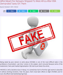 How to reach kenya revenue authority (kra), including their customer contact numbers, email and office addresses in various regions. Kenya Revenue Authority On Twitter Kra Would Like To Inform The Public That The Story Running On Social Media Titled Arvs Meant For Kenyans Shipped To West Africa After Kra Demanded Taxes