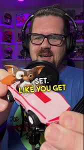 Remember when Gizmo drove a #Barbie Corvette? #toyreview #neca #gremlins  accessory set