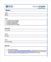 Music Lesson Plan Template Doc Unique 16 Lesson Plan Samples Templates Pdf Doc Blank Lesson Plan Template Lesson Plan Templates Music Lesson Plans