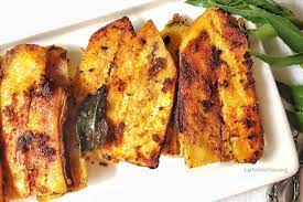 Fry the banana slices over medium heat, for 2 to 3 minutes. Vazhakai Fry Raw Banana Tawa Fry Air Fry Option Included Lathi S Kitchen