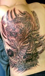 #tattoo #tattoos #tiger tattoo #sugar skull #skull tattoo #girl with tattoos #inked #tattooed #paula salazar. 60 Wild Tiger Tattoos For Back