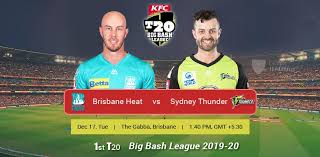 The sydney thunder will be featuring with their full strength for one last time as they will be missing some of their international stats due to national commitments. Brisbane Heat Vs Sydney Thunder T20 Match Prediction Betting Tips