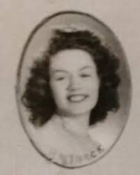 From the Class of 1945 -. Celia Carberry Lindquist, Hilma Nybeck Cowell,  Charlotte Burrows Wapienik, Edith Nybeck DesJardins, Helen Beaudette  Anderson, Mary Denman Johnson, Rosie Golisek, Niama Baij Moote, Kinky Baij  Werner