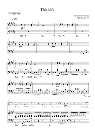 Vampire Weekend This Life Sheet Music For Piano Pdf Piano Vocal Sheet Music Piano Sheet Music Vampire Weekend