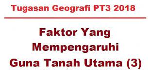Faktor objektif, yaitu faktor yang secara umum diakui sebagai faktor yang mempengaruhi konsumsi. Faktor Yang Mempengaruhi Guna Tanah Utama 3 Kerja Lapangan Geografi Tingkatan 3 Bumi Gemilang