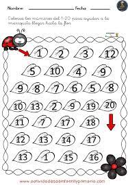 Laberintos Numericos Del 1 20 Laberintos Juegos Matematicos Para Ninos Imagenes Educativas