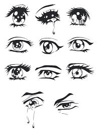 Image of tears sticker anime eyes crying drawing transparent png. Hand Drawn Eye Vector Material Vectors Free Download Eyes Drawing Tumblr Drawing Anime Hands Eye Drawing