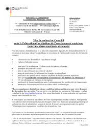 Requérante et demander les documents manquants. Formulaire Demande De Visa Allemagne