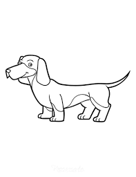Coloring page outline of cute puppy. 95 Dog Coloring Pages For Kids Adults Free Printables