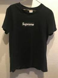 It is specifically designed to celebrate supreme's 25th anniversary and made from the familiar canadian heavyweight cotton. Supreme Black On Black Box Logo Ebay