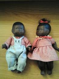 Vintage Mold Handmade African American Black Porcelain Baby Dolls Boy And Girl Baby Dolls Black Baby Dolls African American Dolls