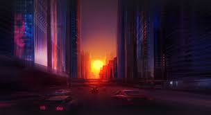 Check out our sunset wallpaper selection for the very best in unique or custom, handmade pieces from our wall décor shops. Evening View Of City Sunset 4k Hd Artist 4k Wallpapers Images Backgrounds Photos And Pictures
