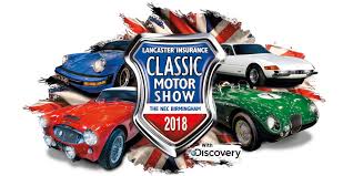 Lancaster insurance classic car show. Super Cars And Classics Meet Us At The Classic Motor Show 9 11 November 2018