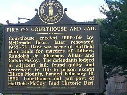 Pikeville Ky Hatfield And Mccoy Trial West Virginia History Hatfield Hatfields And Mccoys