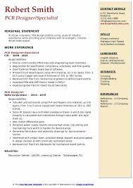 I am flexible to move across the country and am available on. Pcb Designer Resume Samples Qwikresume