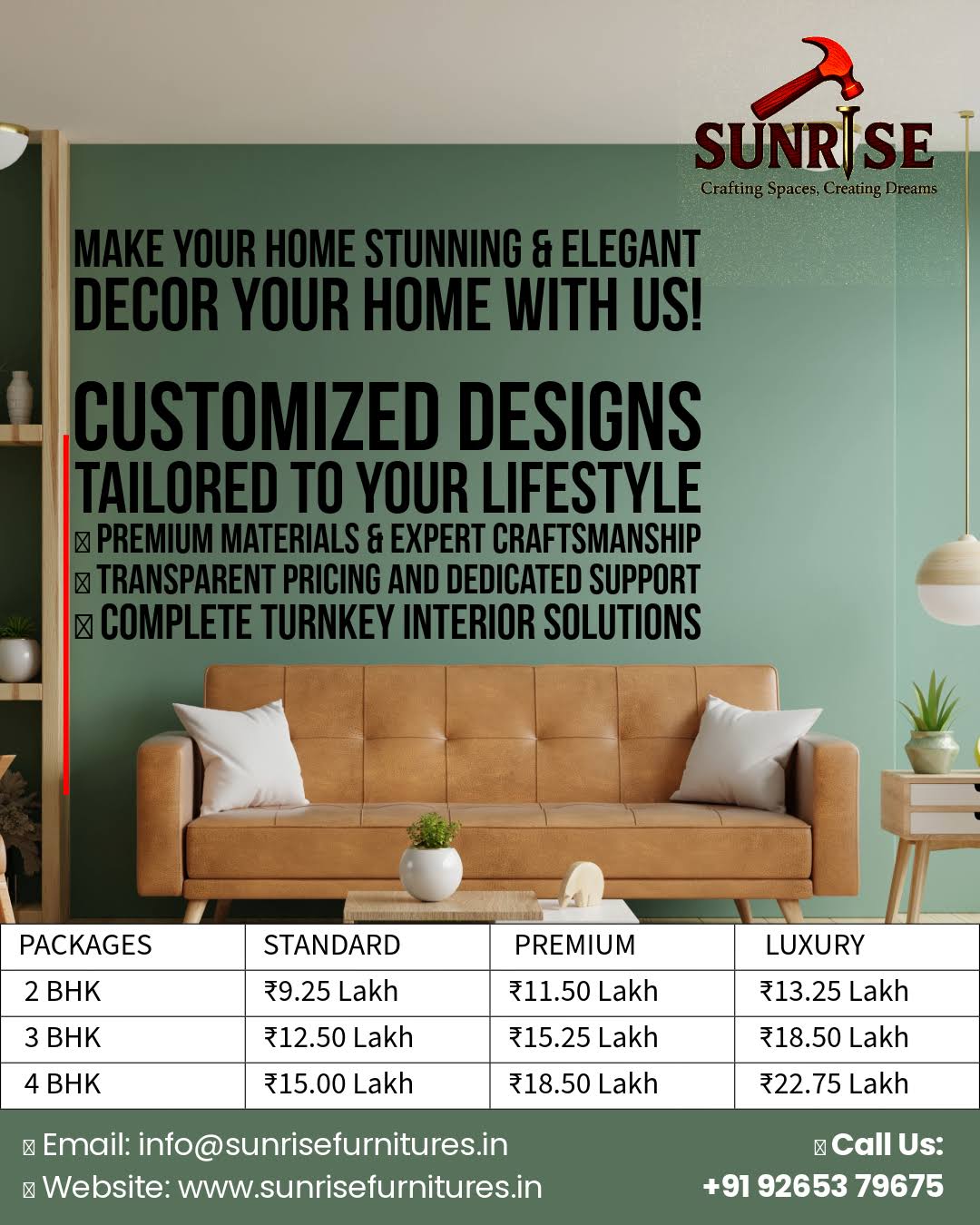 Turnkey Interiors - Complete Solutions product image
